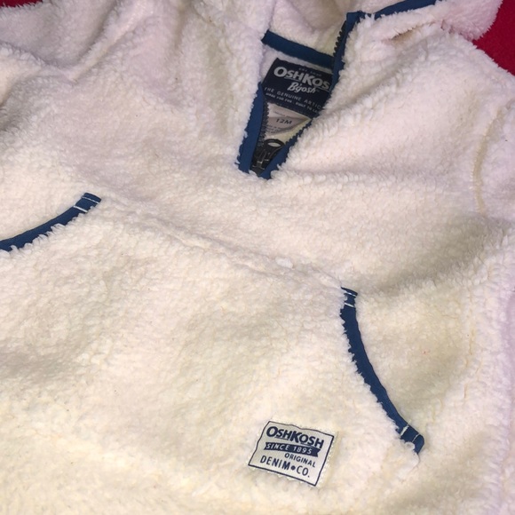 SOLD - Sherpa hoodie - Picture 2 of 2